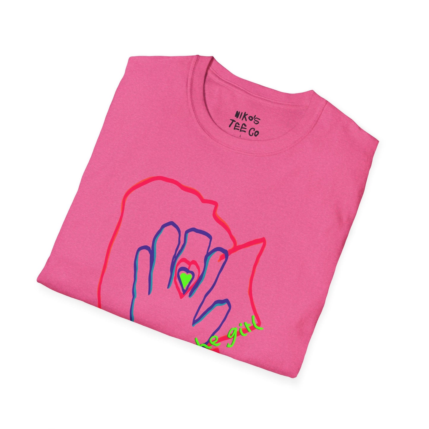 See the Girl 2025 | Pink Softstyle T-shirt