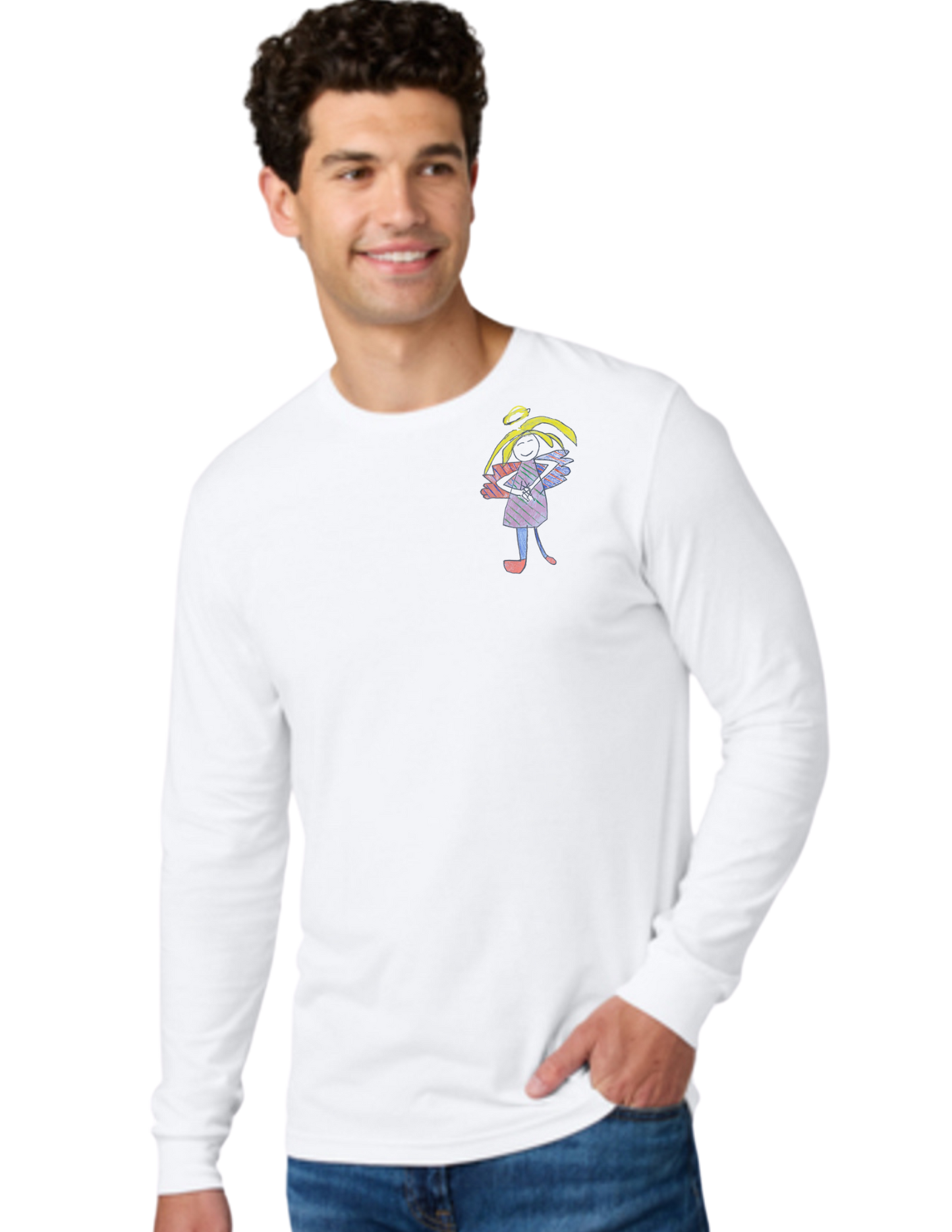 Long Sleeve Tee - All Sizes | Angels for Allison x Niko's Tee Co