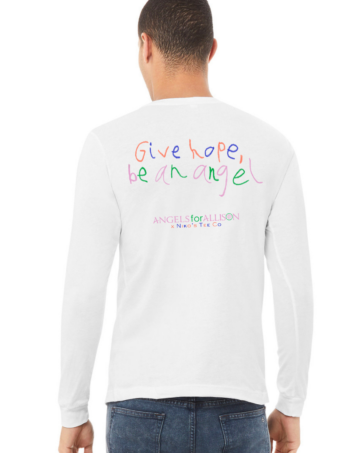 Long Sleeve Tee - All Sizes | Angels for Allison x Niko's Tee Co