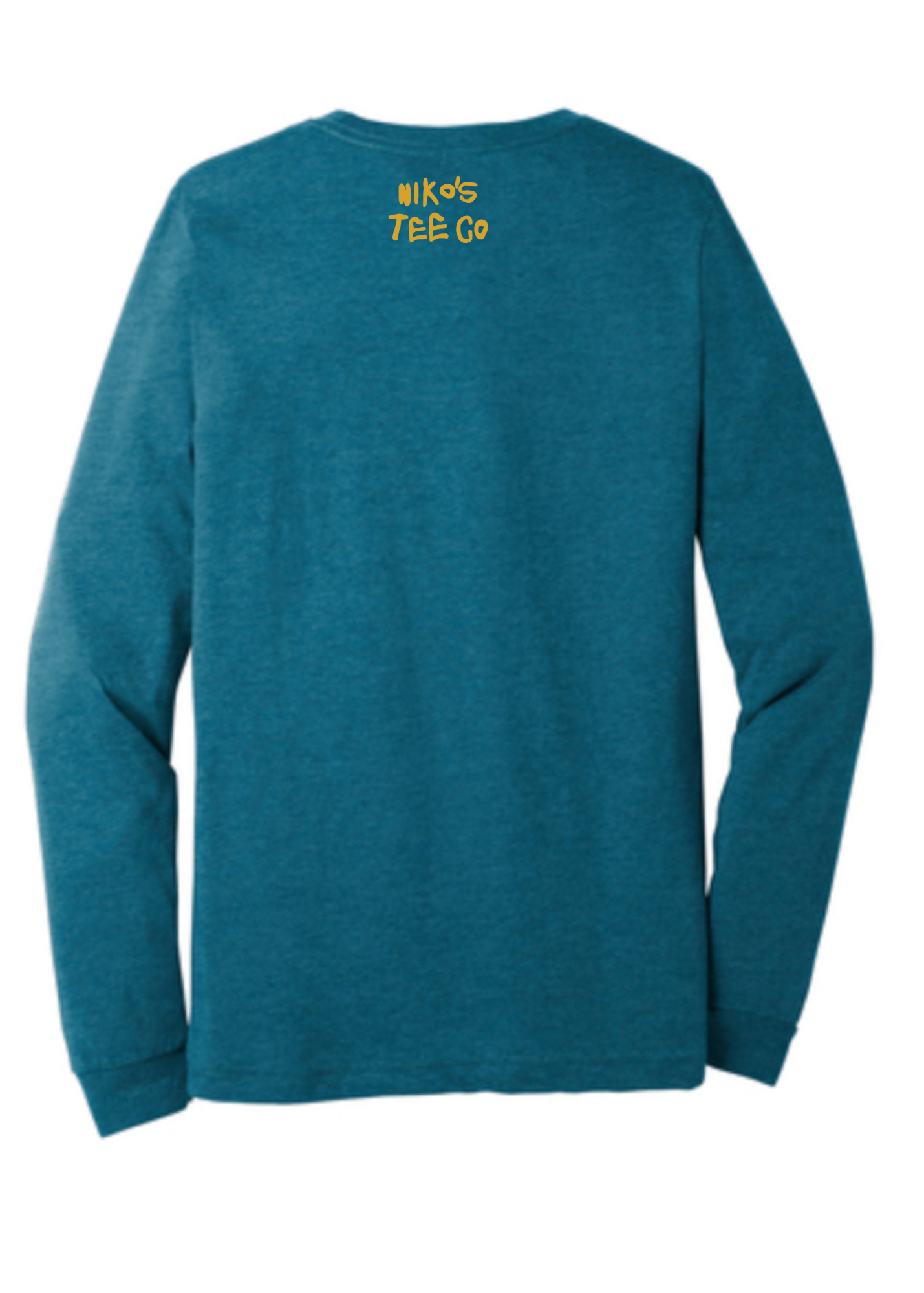 Unisex Long Sleeve Tee | Adult Sizes Only (TEAL) | DUUUVAL