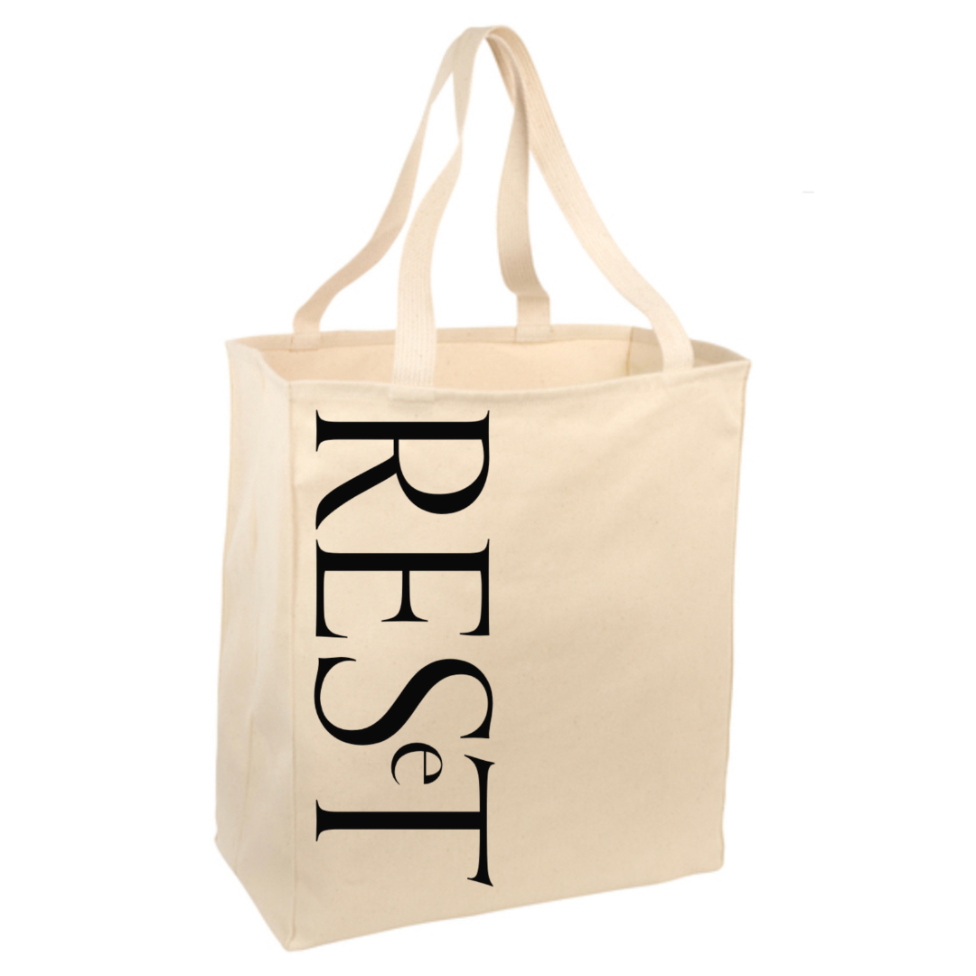 Subtle-Arts | RESeT | Twill Over the Shoulder Tote