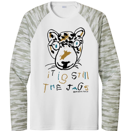 Camo Adult Long Sleeve | Salute to Service Collection | It is Still the Jags | White (or) Grey