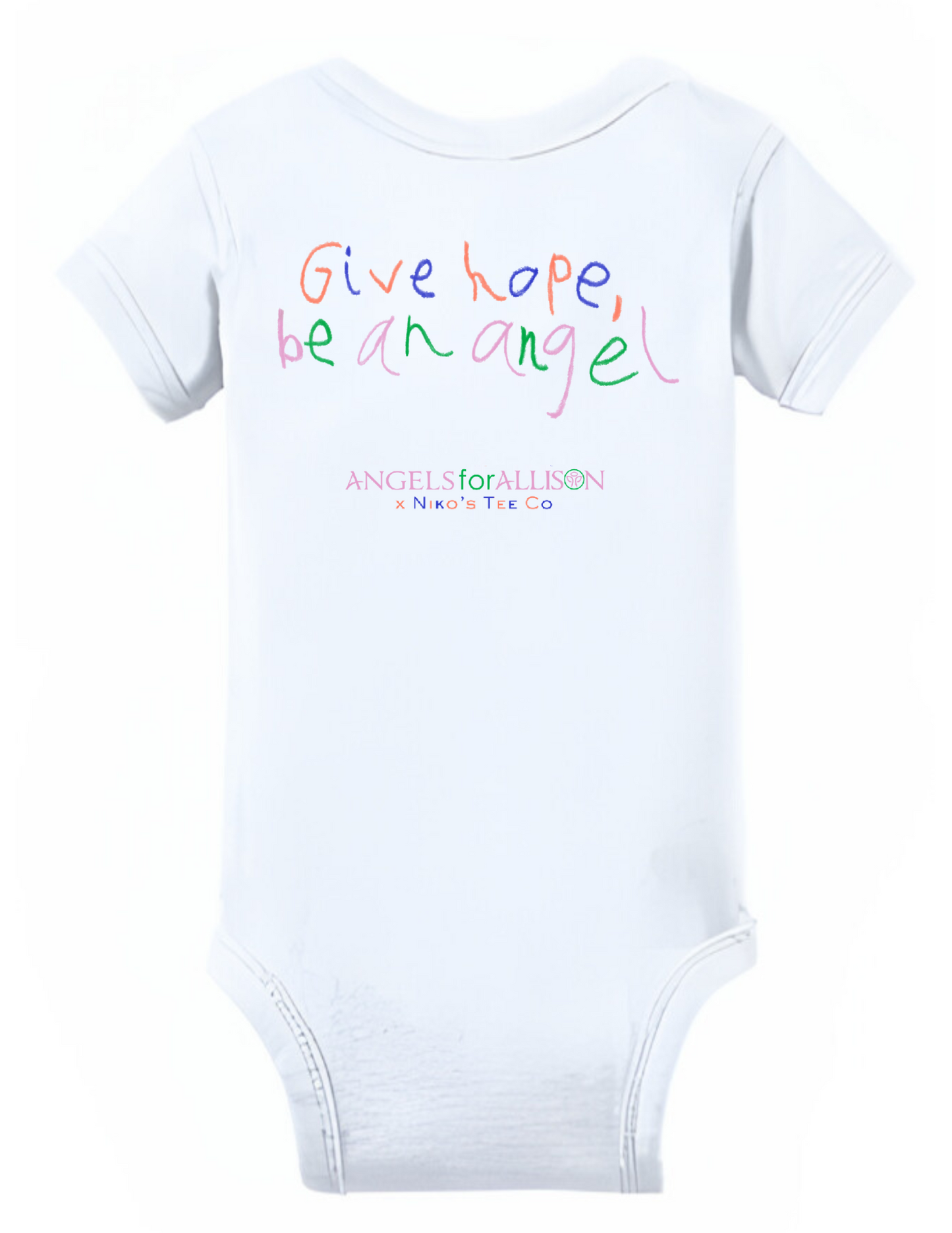 Infant Onesie | Angels for Allison x Niko's Tee Co
