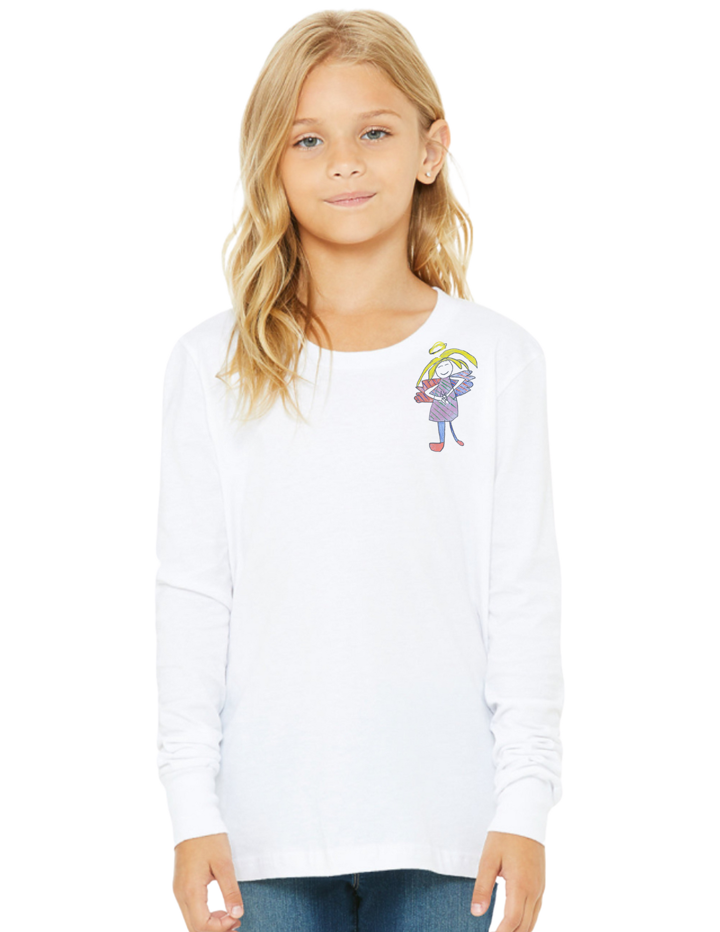Long Sleeve Tee - All Sizes | Angels for Allison x Niko's Tee Co