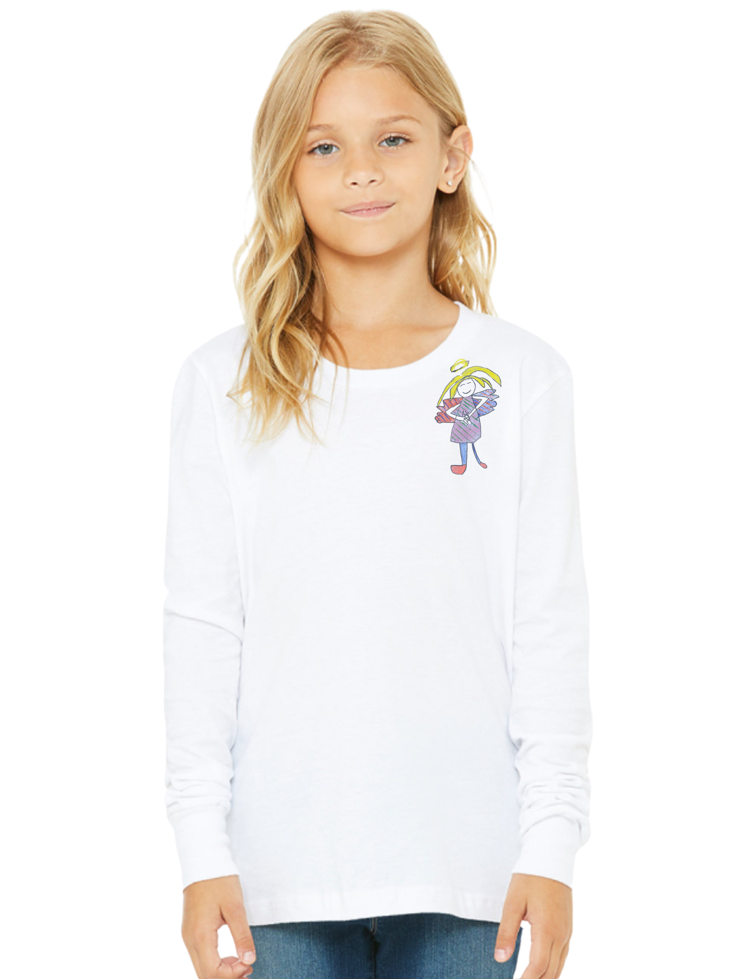 Long Sleeve Tee - All Sizes | Angels for Allison x Niko's Tee Co