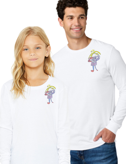 Long Sleeve Tee - All Sizes | Angels for Allison x Niko's Tee Co