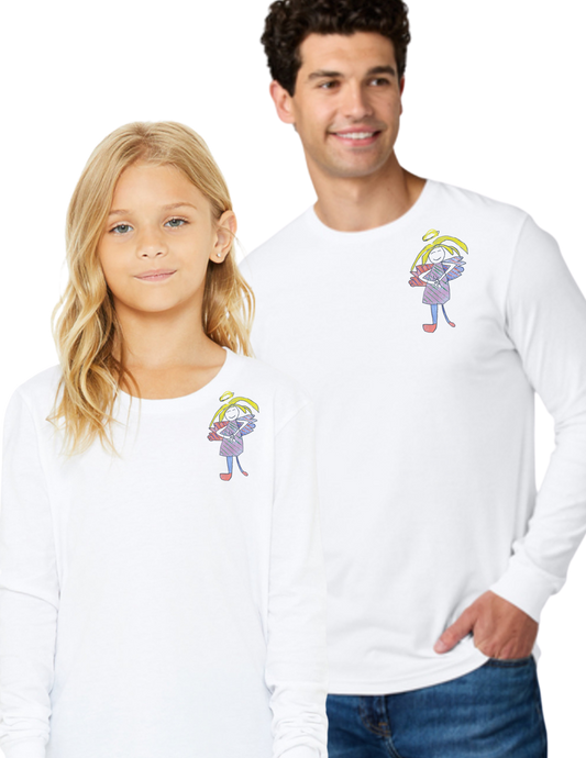 Long Sleeve Tee - All Sizes | Angels for Allison x Niko's Tee Co