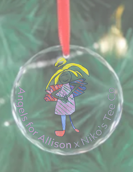 Circular Ornament | Angels for Allison x Niko’s Tee Co