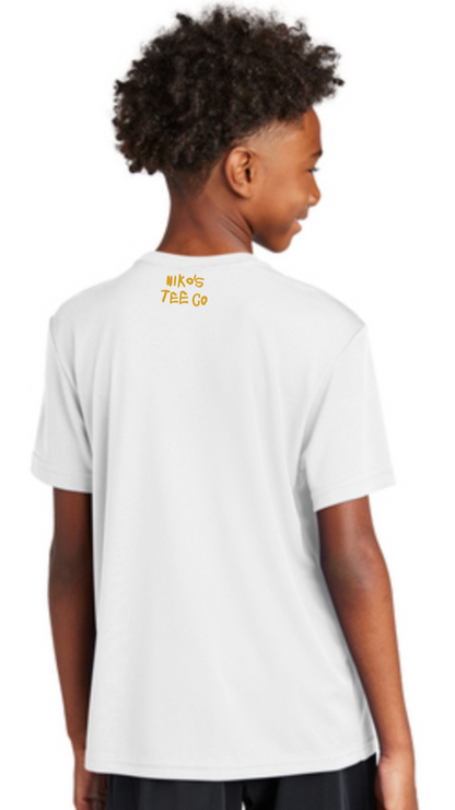 Youth Short Sleeve Tee | The Captain Duval x V for Victory Edition | Gold (or) White