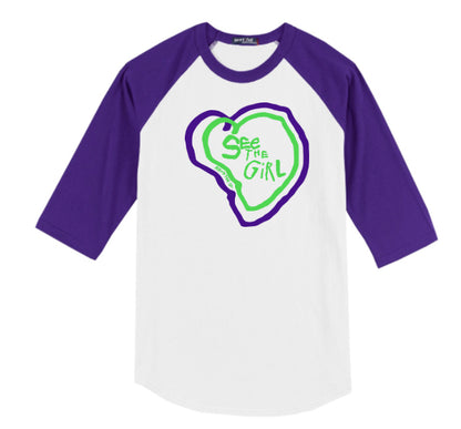See the Girl | Raglan Tee | Youth + Adult Sizes