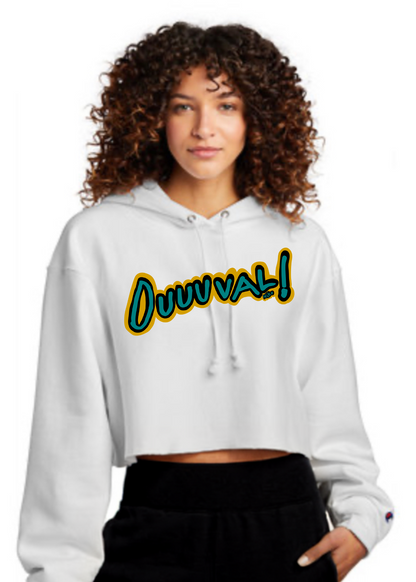 Women’s Cropped Hoodie | DUUUVAL