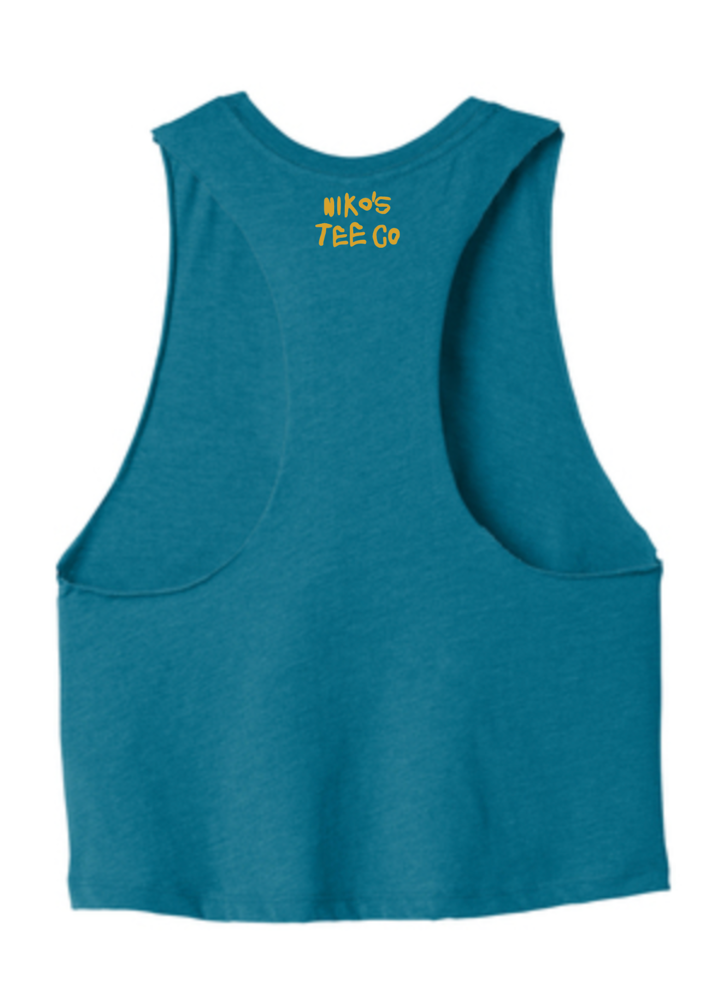 Women’s Cropped Racerback Tank | DUUUVAL