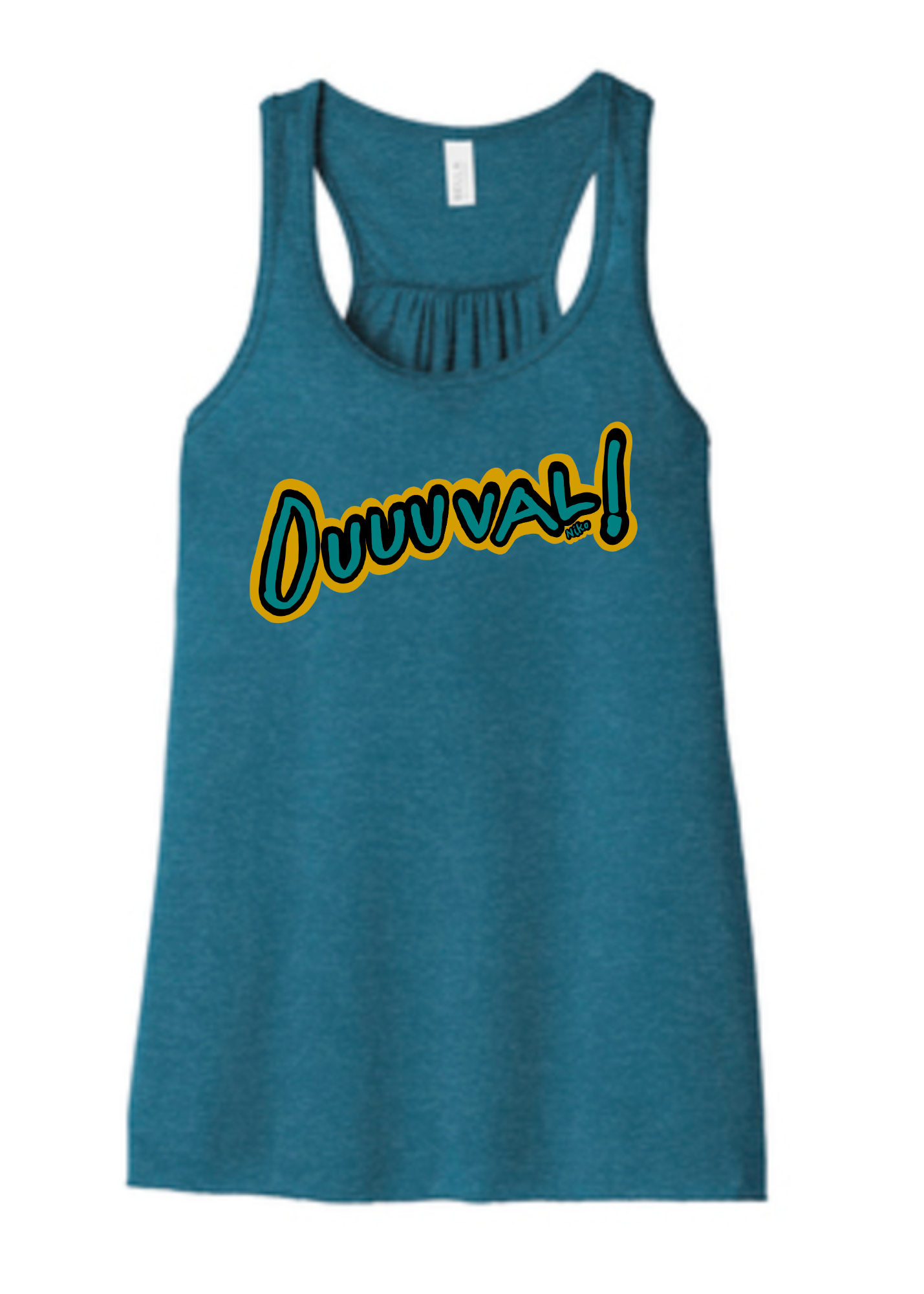 Women’s Flowy Racerback Tank | DUUUVAL