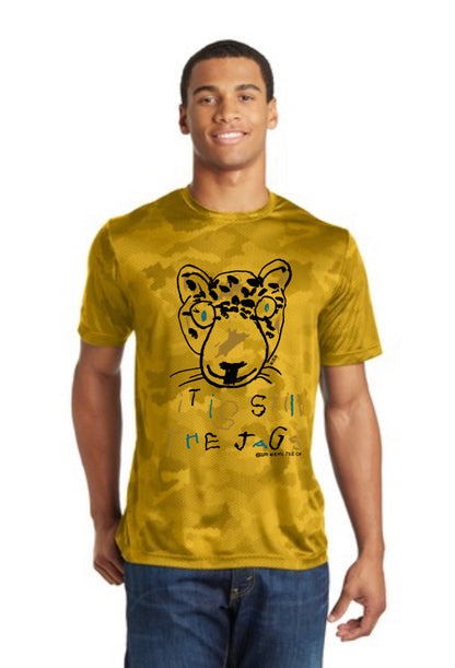 Camo Adult Short Sleeve Tee | Salute to Service Collection | It is Still the Jags | Gold