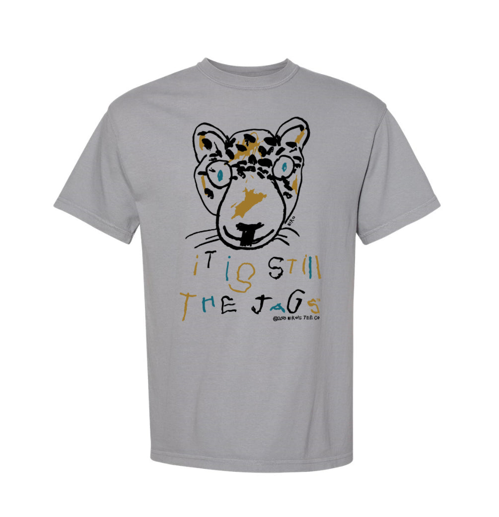 It is Still the Jags | The OG | Adult Premium Heavyweight Short Sleeve Tee | White (or) Granite Grey