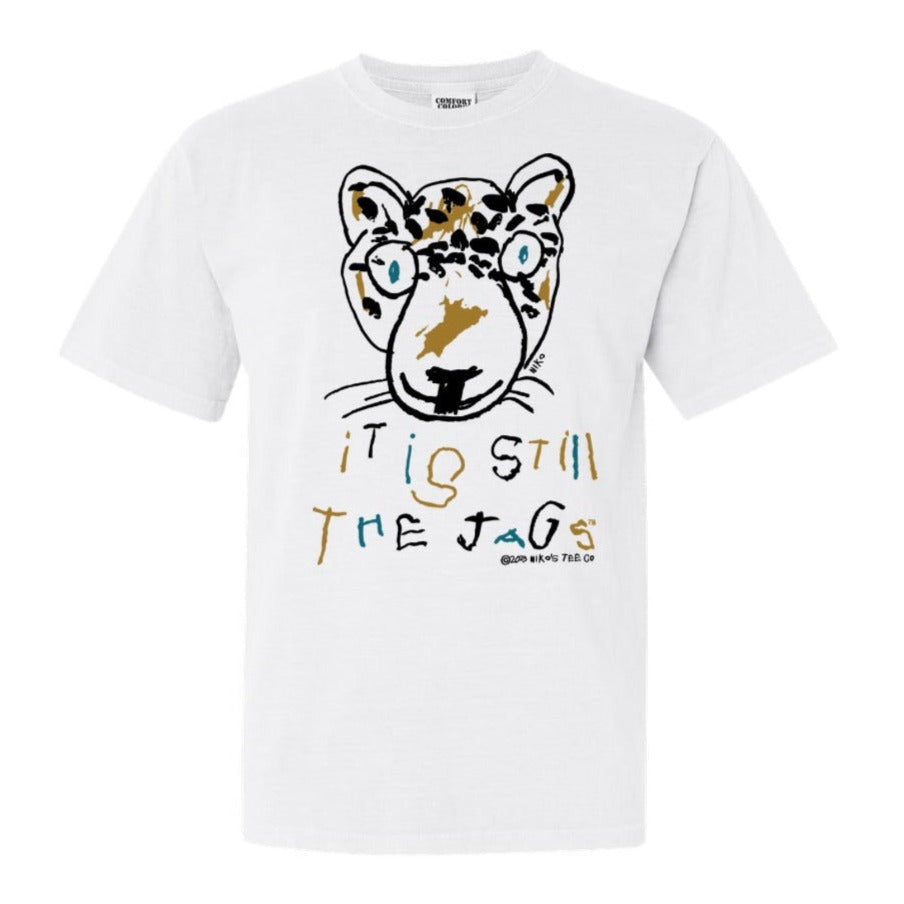 It is Still the Jags | The OG | Adult Premium Heavyweight Short Sleeve Tee | White (or) Granite Grey