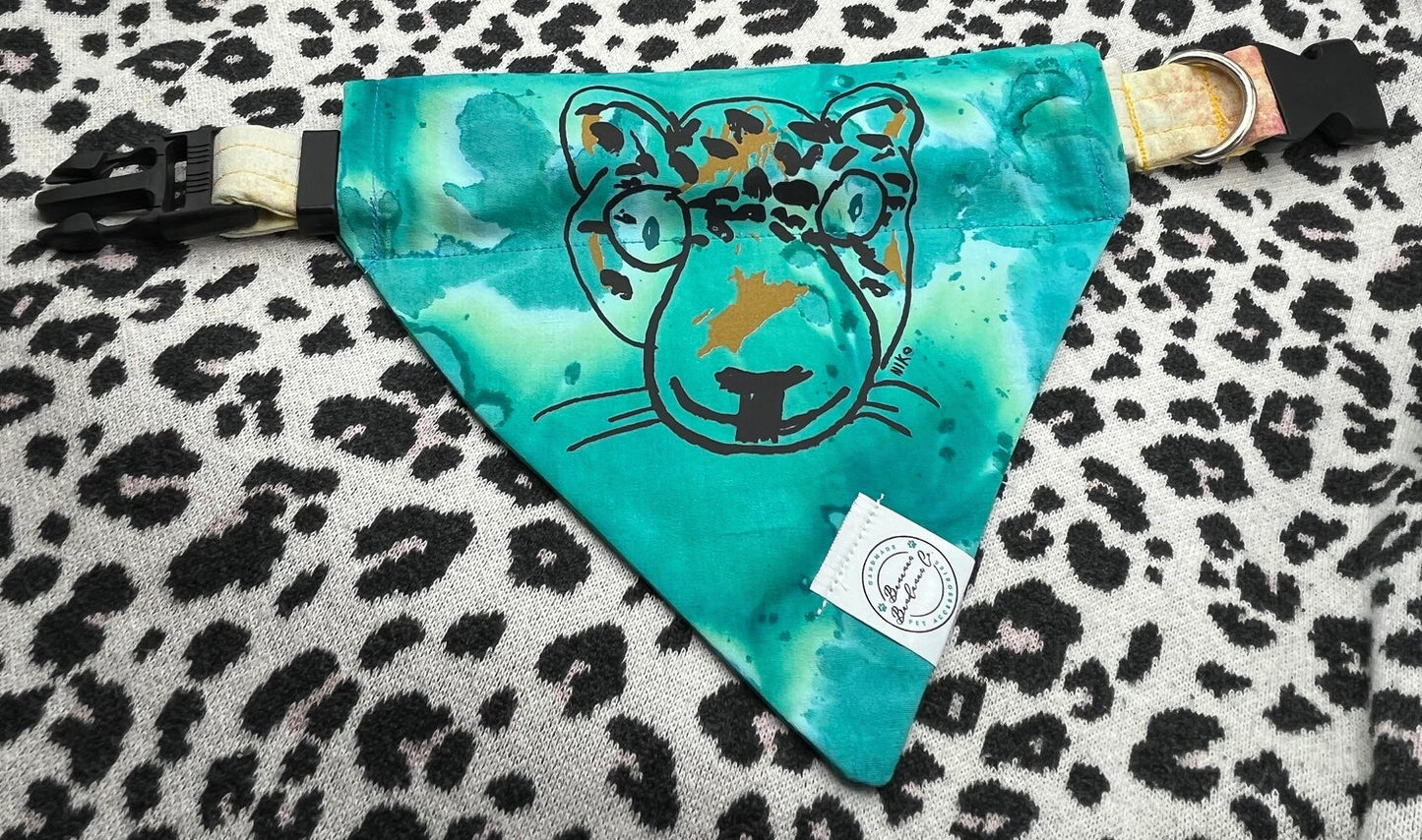 It is Still the Jags| Reversible Teal Tie-Dye Bandana | Salute to Service Collection