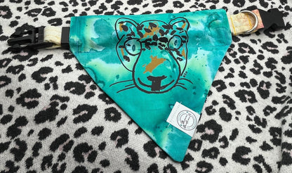 It is Still the Jags| Reversible Teal Tie-Dye Bandana | Salute to Service Collection