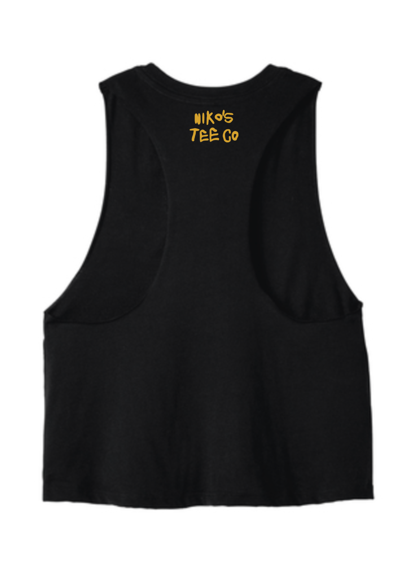 Women’s Cropped Racerback Tank | JAGS