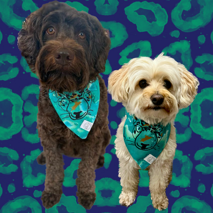 It is Still the Jags| Reversible Teal Tie-Dye Bandana | Salute to Service Collection