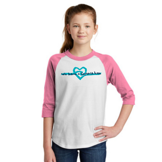 Youth Raglan Tee | The Aidyn Mae Hope Fund x Niko’s Tee Co