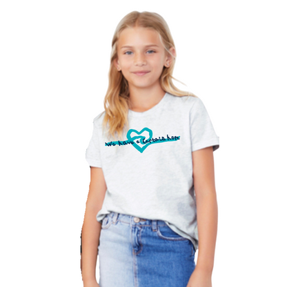 Youth Short Sleeve Tee | The Aidyn Mae Hope Fund Collection x Niko's Tee Co